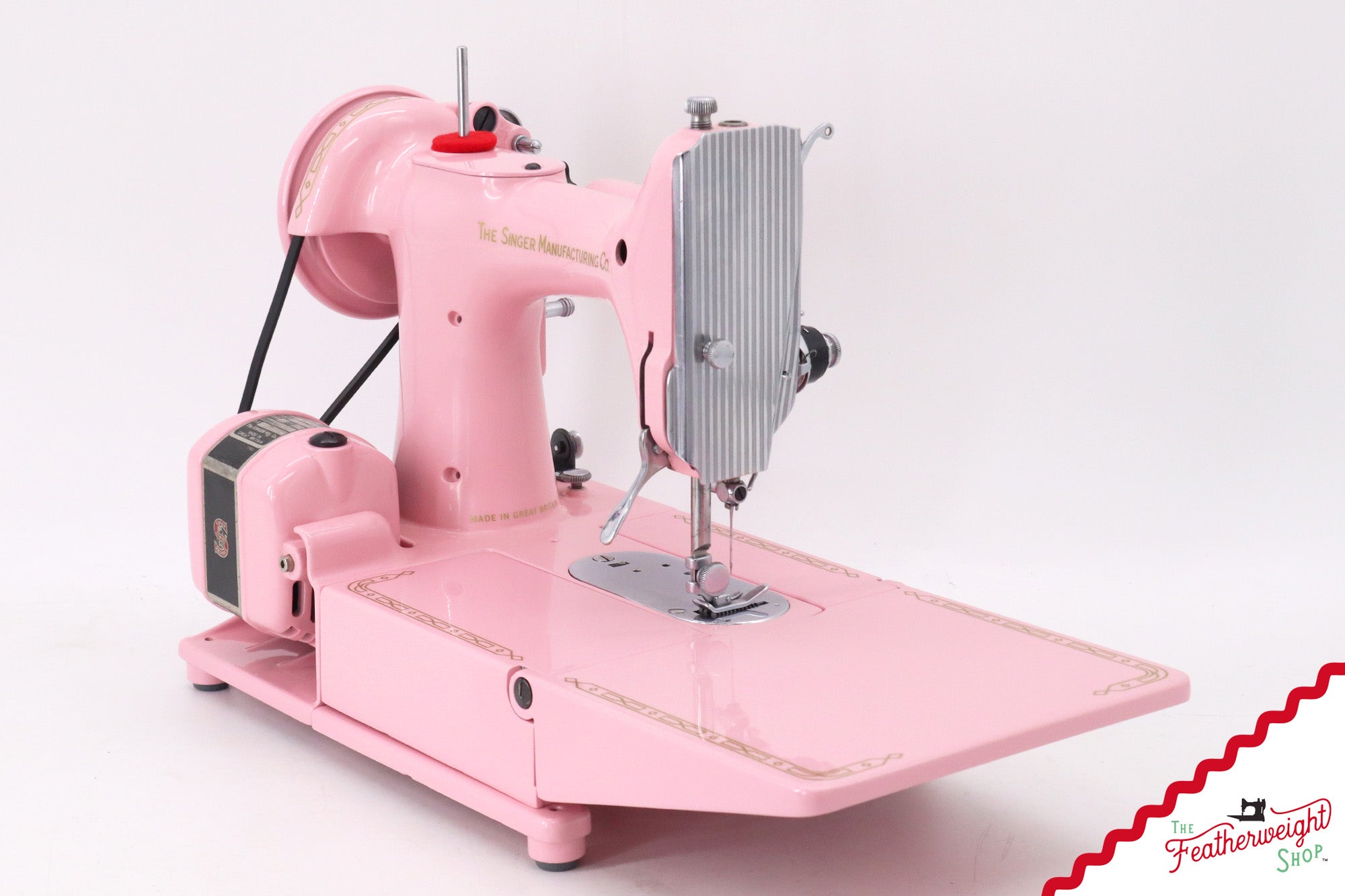 Singer Featherweight 222K - EK63642* - Fully Restored in Pink Frosting