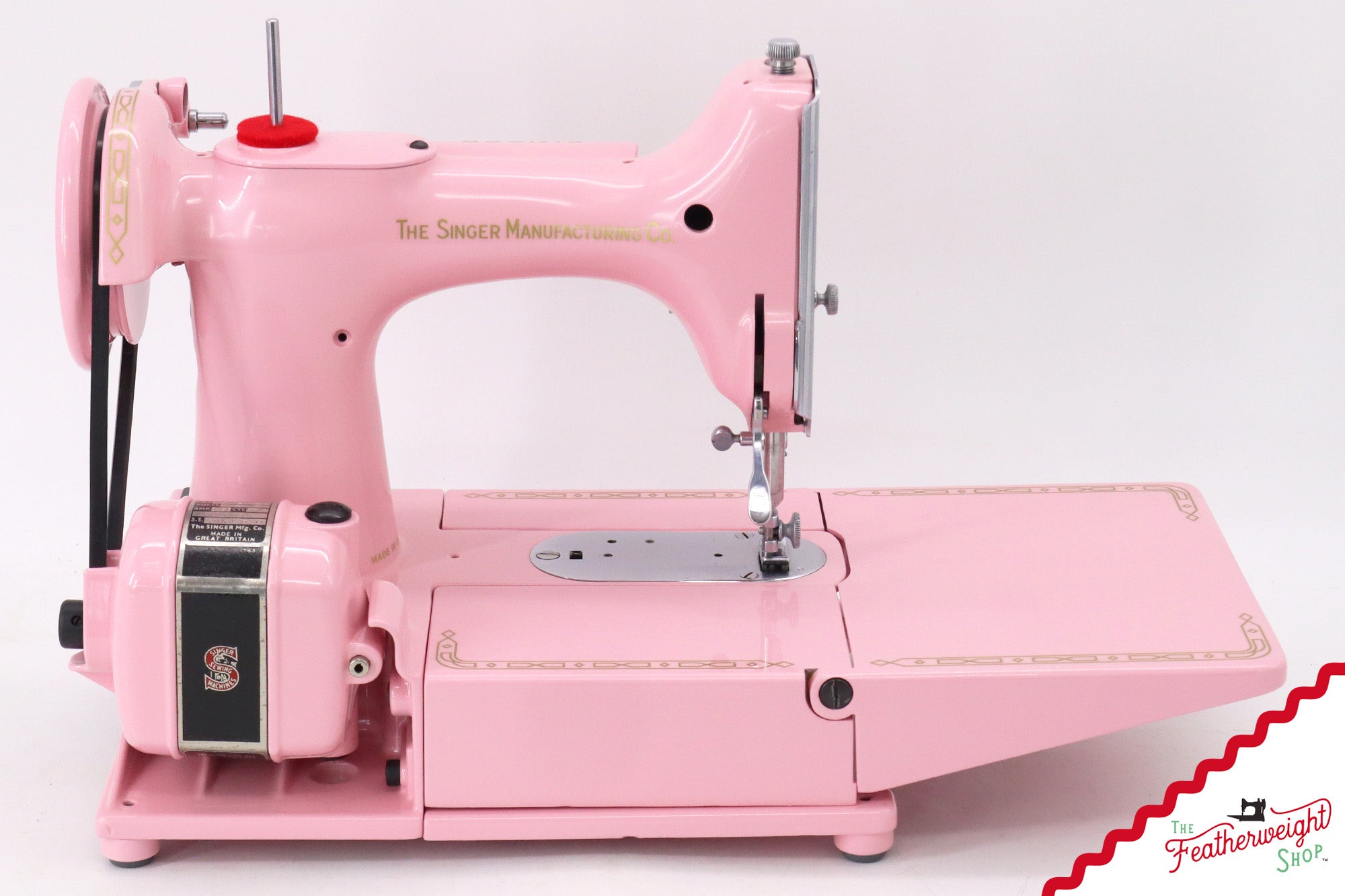 Singer Featherweight 222K - EK63642* - Fully Restored in Pink Frosting