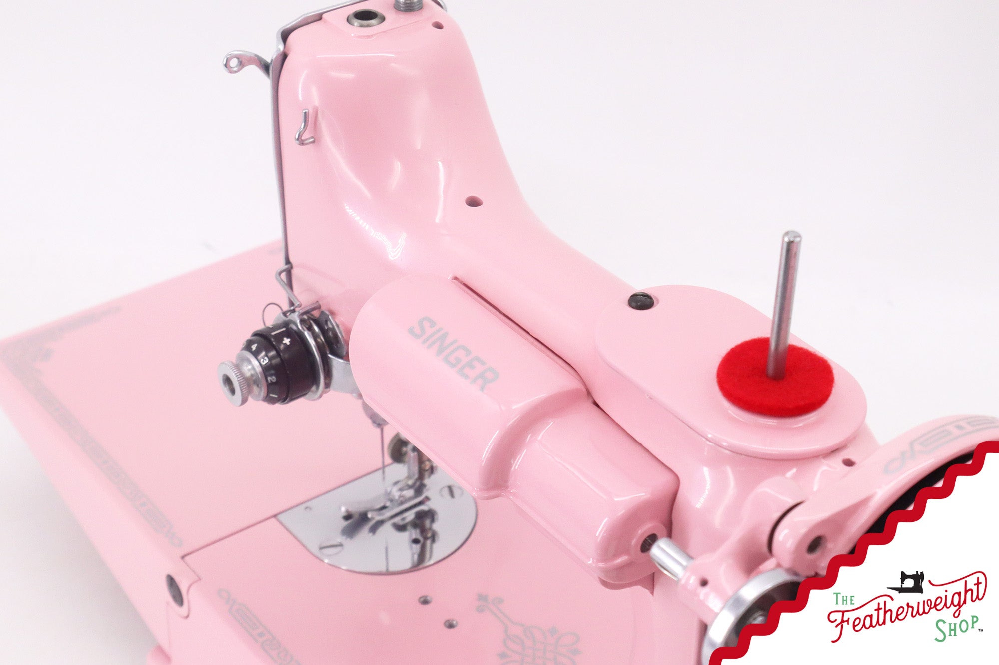 Singer Featherweight 221K - EF279*** - Fully Restored in Pink Frosting