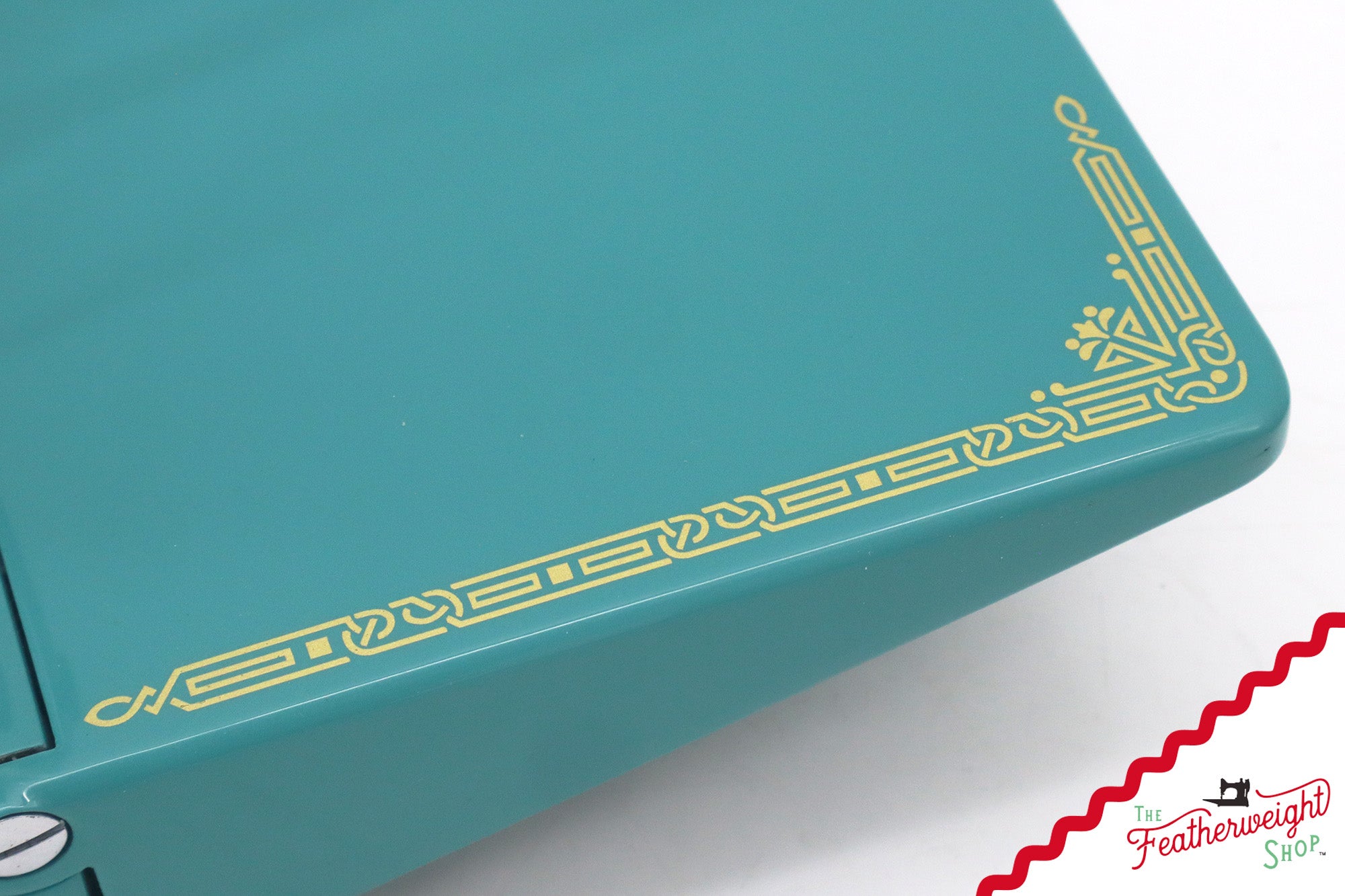 Singer Featherweight 221, AE061*** - Fully Restored in Lagoon