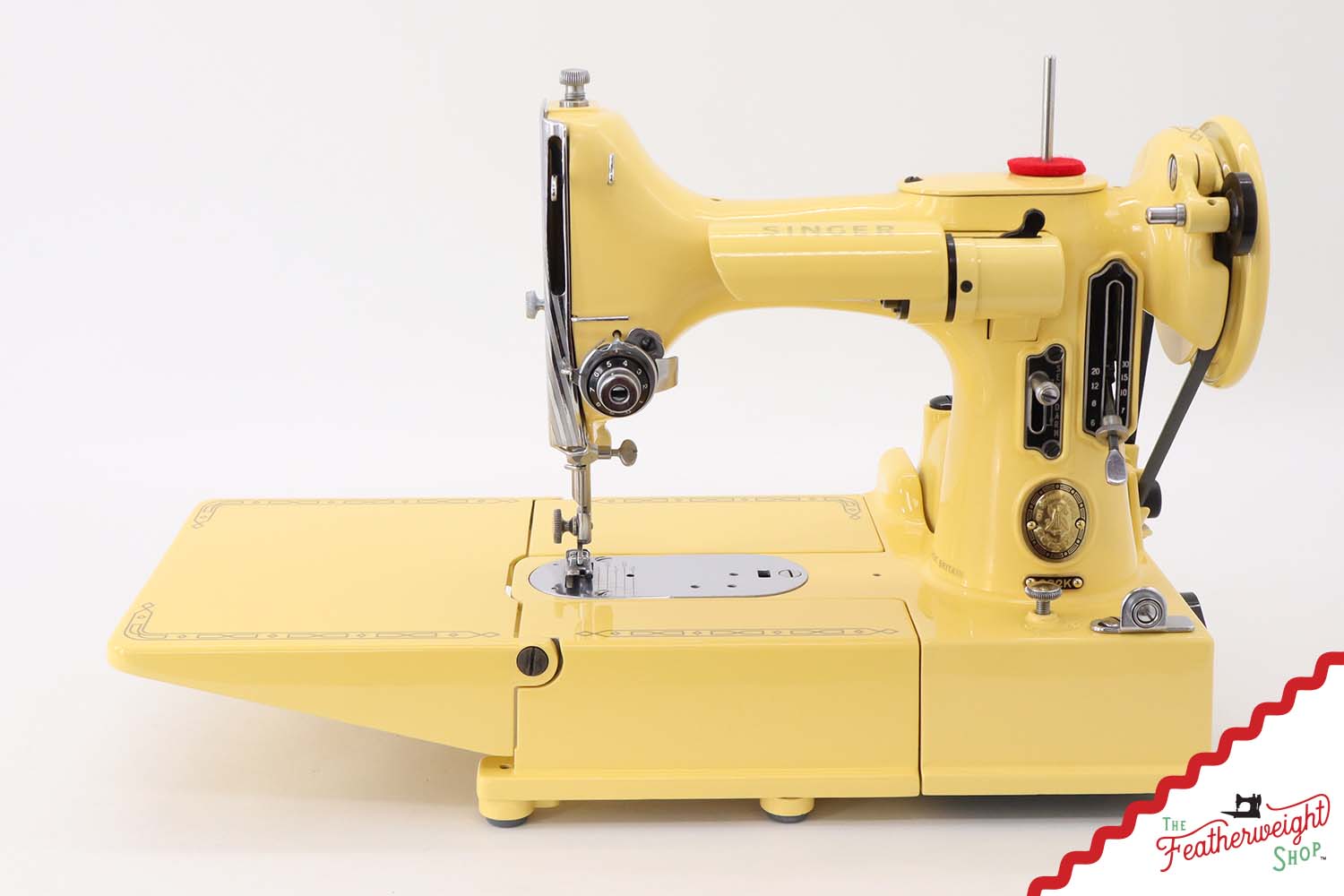 Singer Featherweight 222K - EM6041** - Fully Restored in Happy Yellow