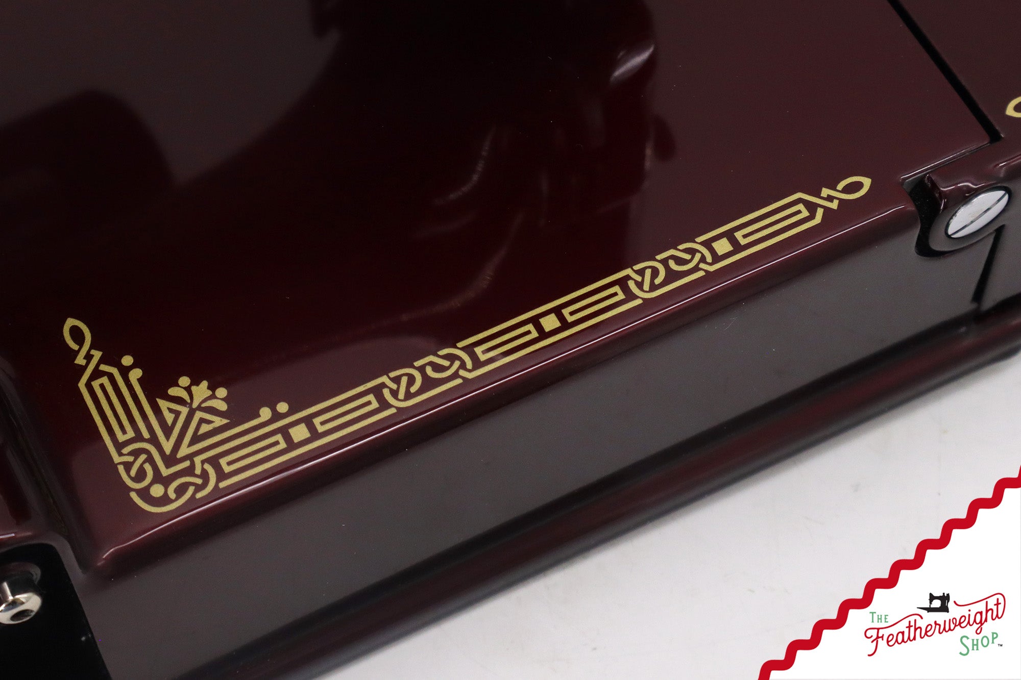 Singer Featherweight Top Decal 221 Fully Restored in Brandywine, AF383924 - SCARCE