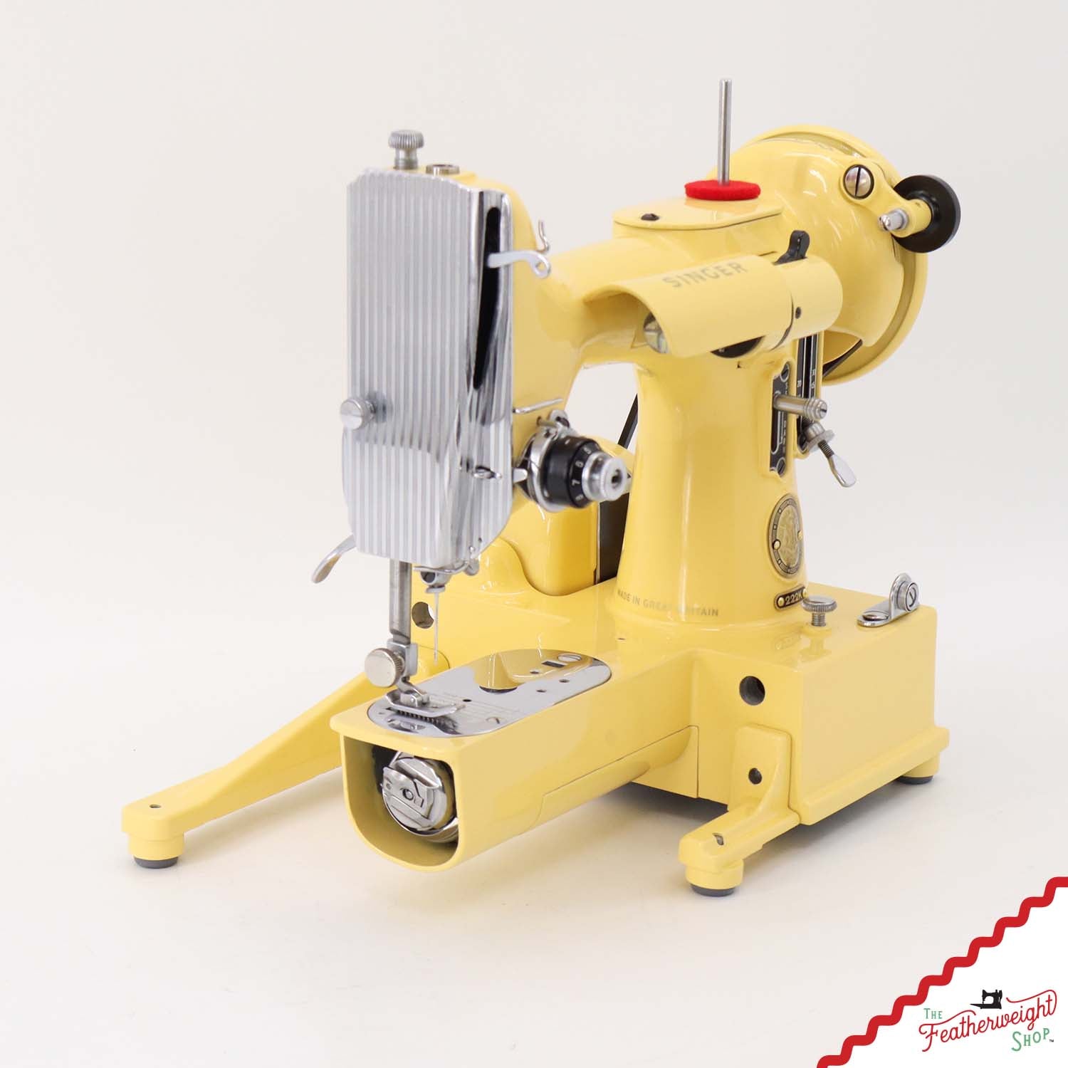 Singer Featherweight 222K - EM6041** - Fully Restored in Happy Yellow