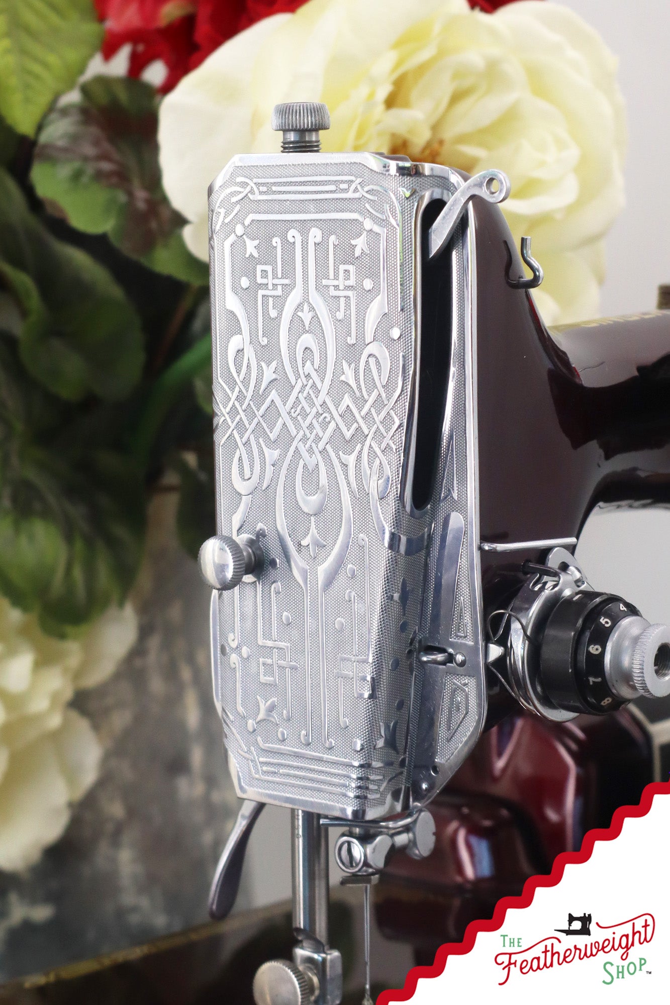 Singer Featherweight Top Decal 221 Fully Restored in Brandywine, AF383924 - SCARCE