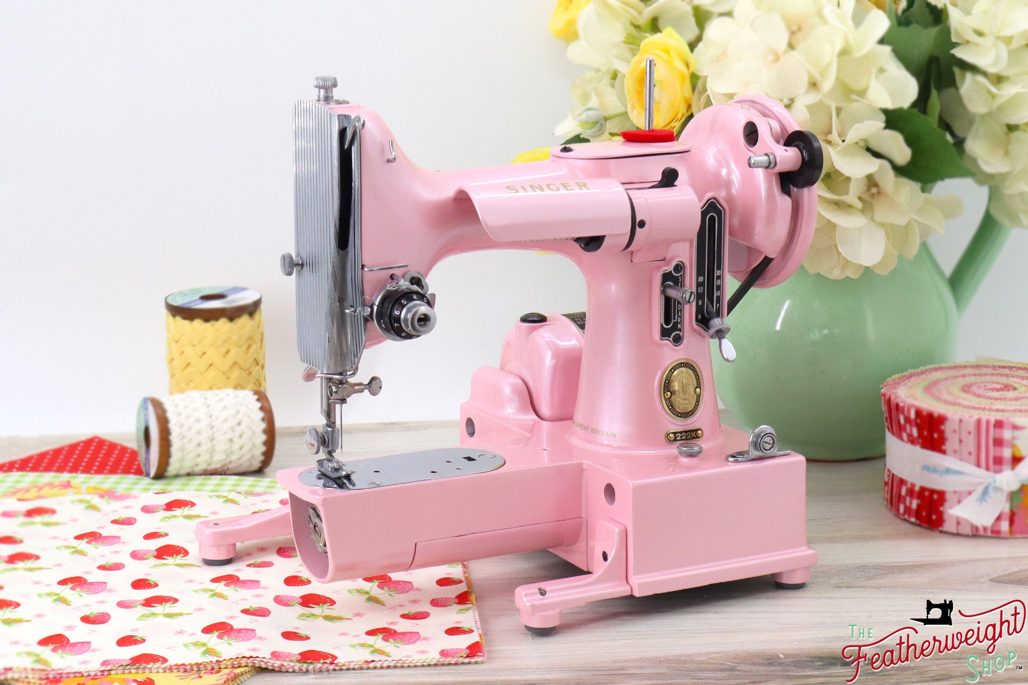 Singer Featherweight 222K Sewing Machine For Sale – The Singer