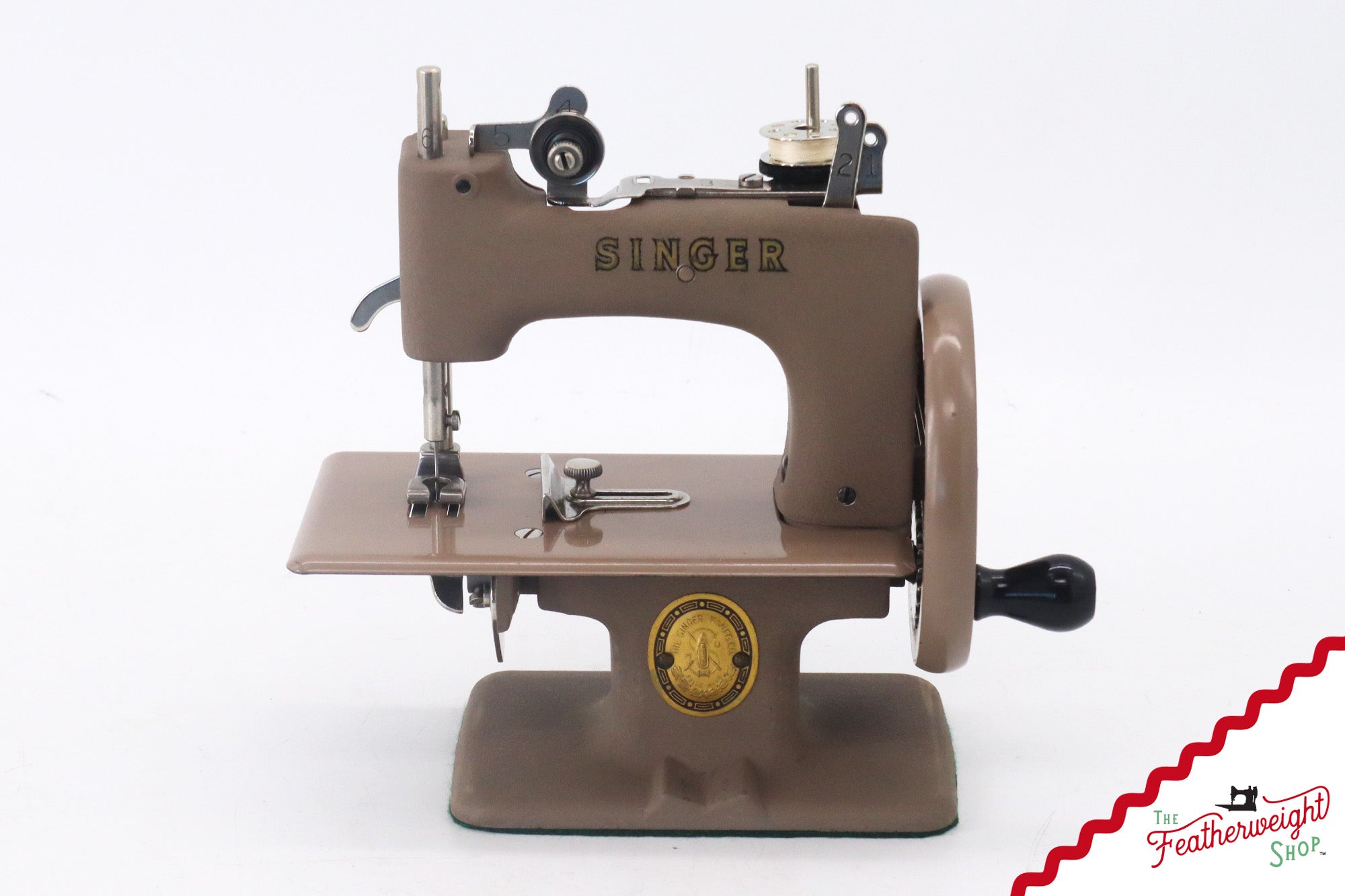 Singer Sewhandy Model 20 - Wrinkle / Warm Taupe, Complete Case Set! June 2025