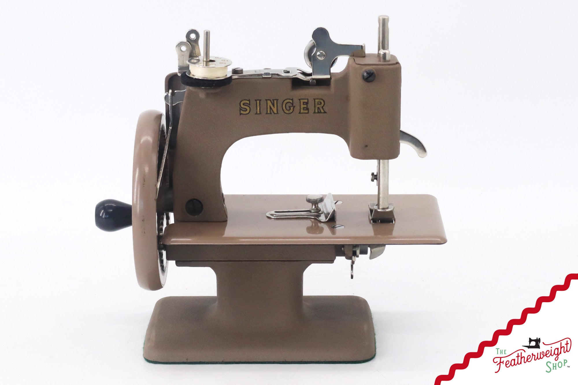 Singer Sewhandy Model 20 - Wrinkle / Warm Taupe, Complete Case Set! June 2025