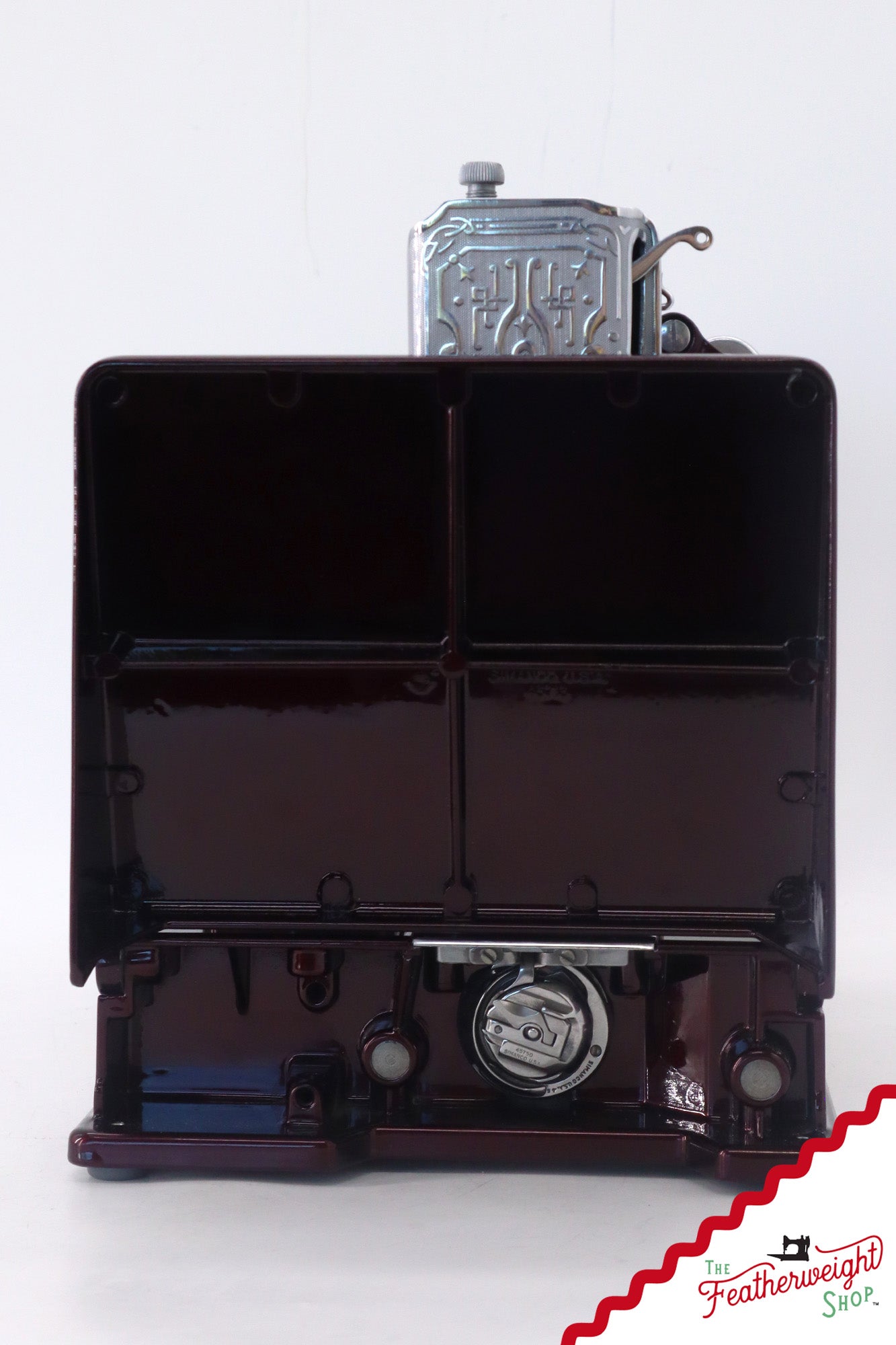 Singer Featherweight Top Decal 221 Fully Restored in Brandywine, AF383927 - SCARCE