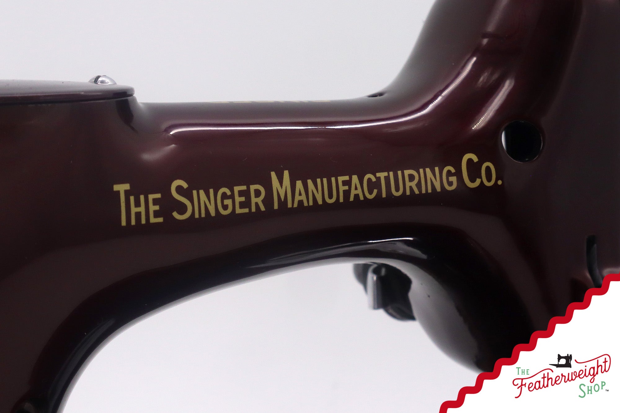 Singer Featherweight Top Decal 221 Fully Restored in Brandywine, AF383927 - SCARCE