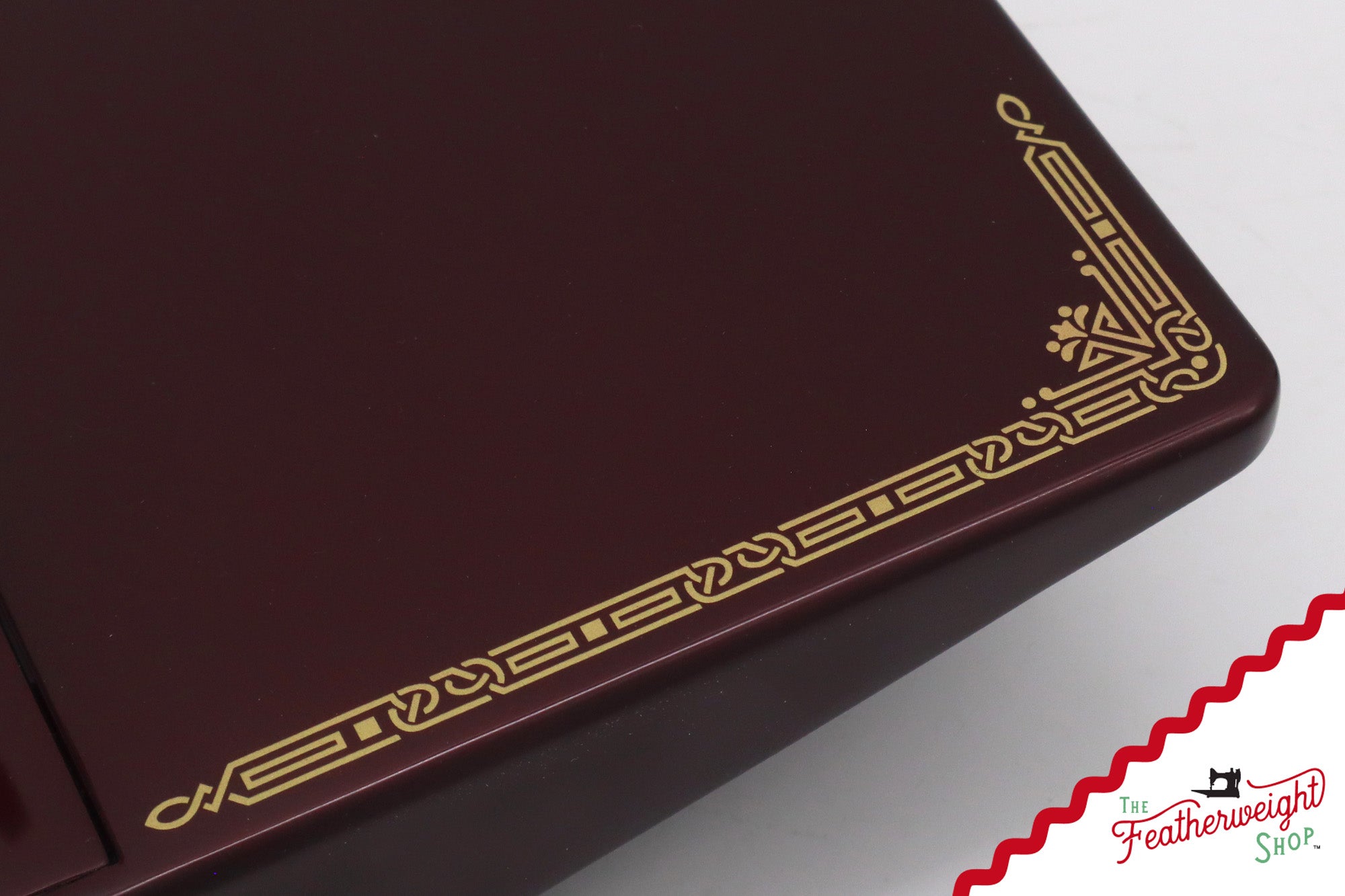 Singer Featherweight Top Decal 221 Fully Restored in Brandywine, AF383927 - SCARCE