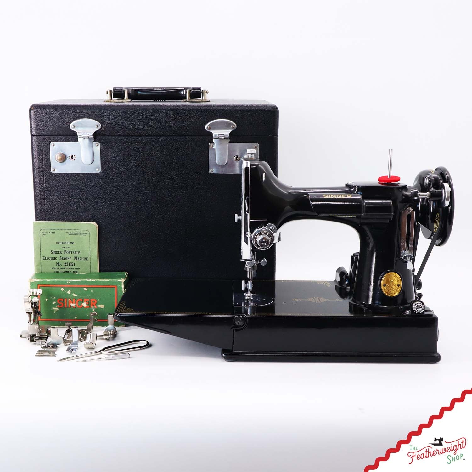 Featherweight 221K Sewing Machine, EE4529** - 1947