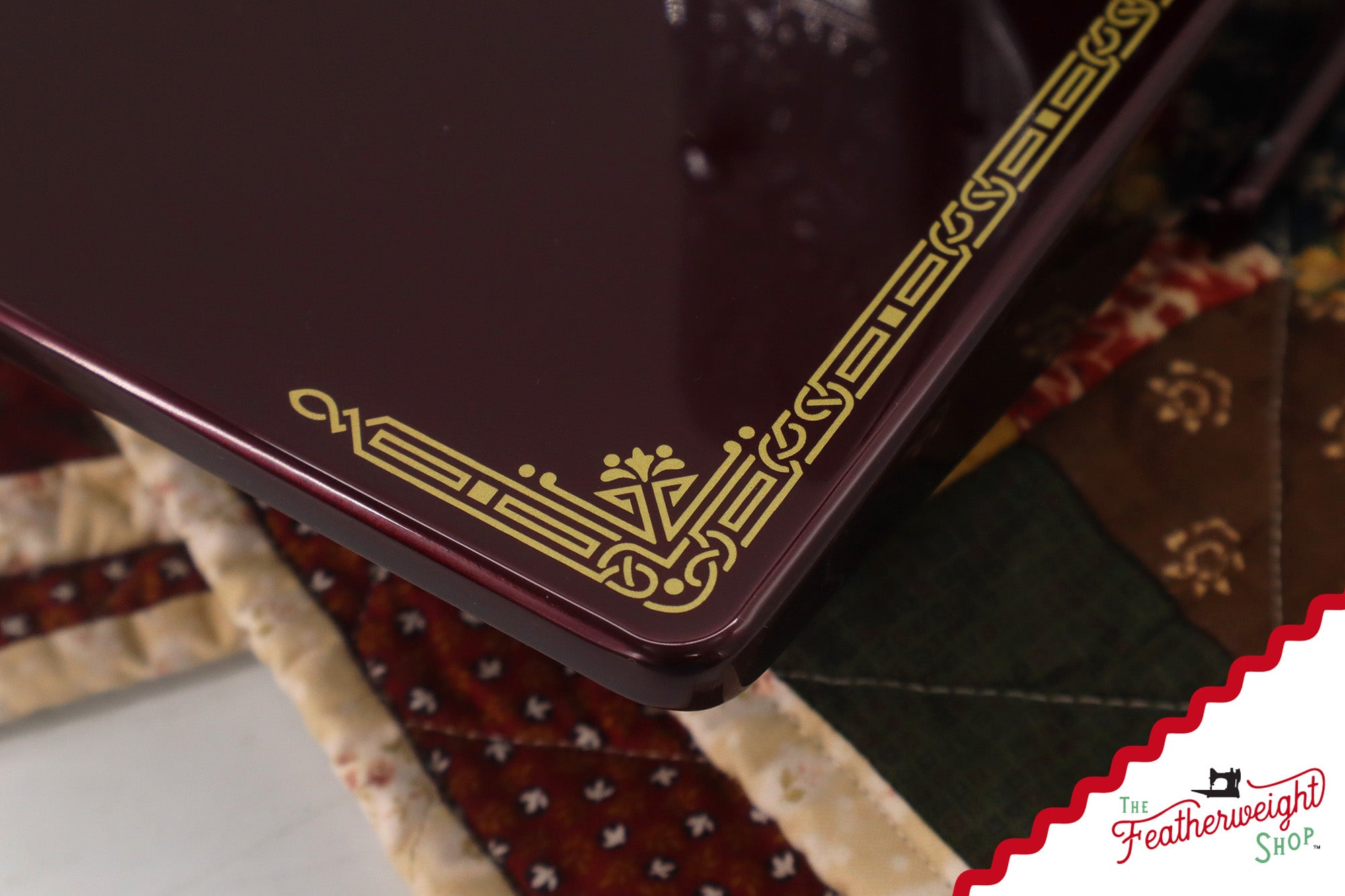 Singer Featherweight Top Decal 221 Fully Restored in Brandywine, AF383927 - SCARCE