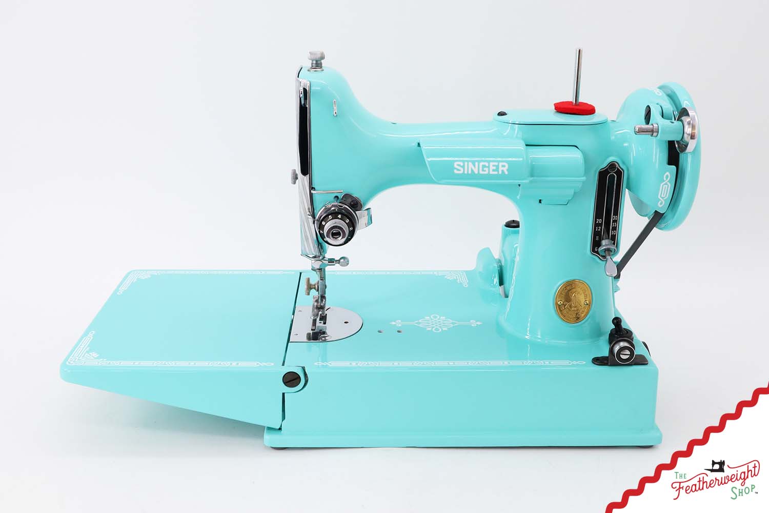 Singer Featherweight 221 AJ131*** - Fully Restored in Tiffany Blue