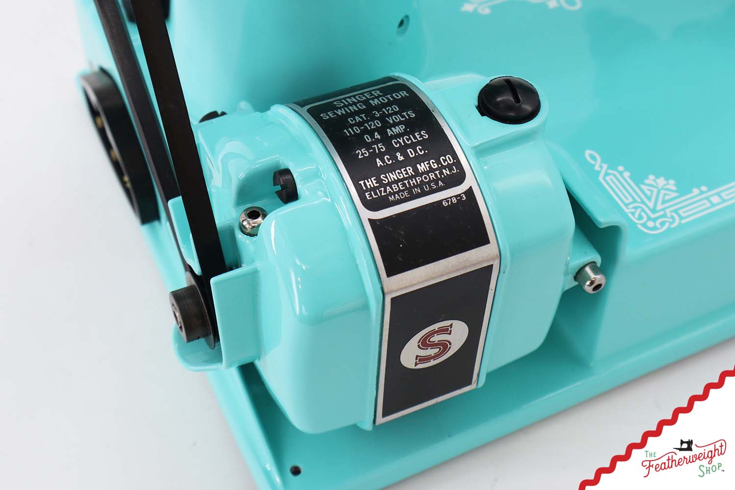 Singer Featherweight 221 AJ131*** - Fully Restored in Tiffany Blue