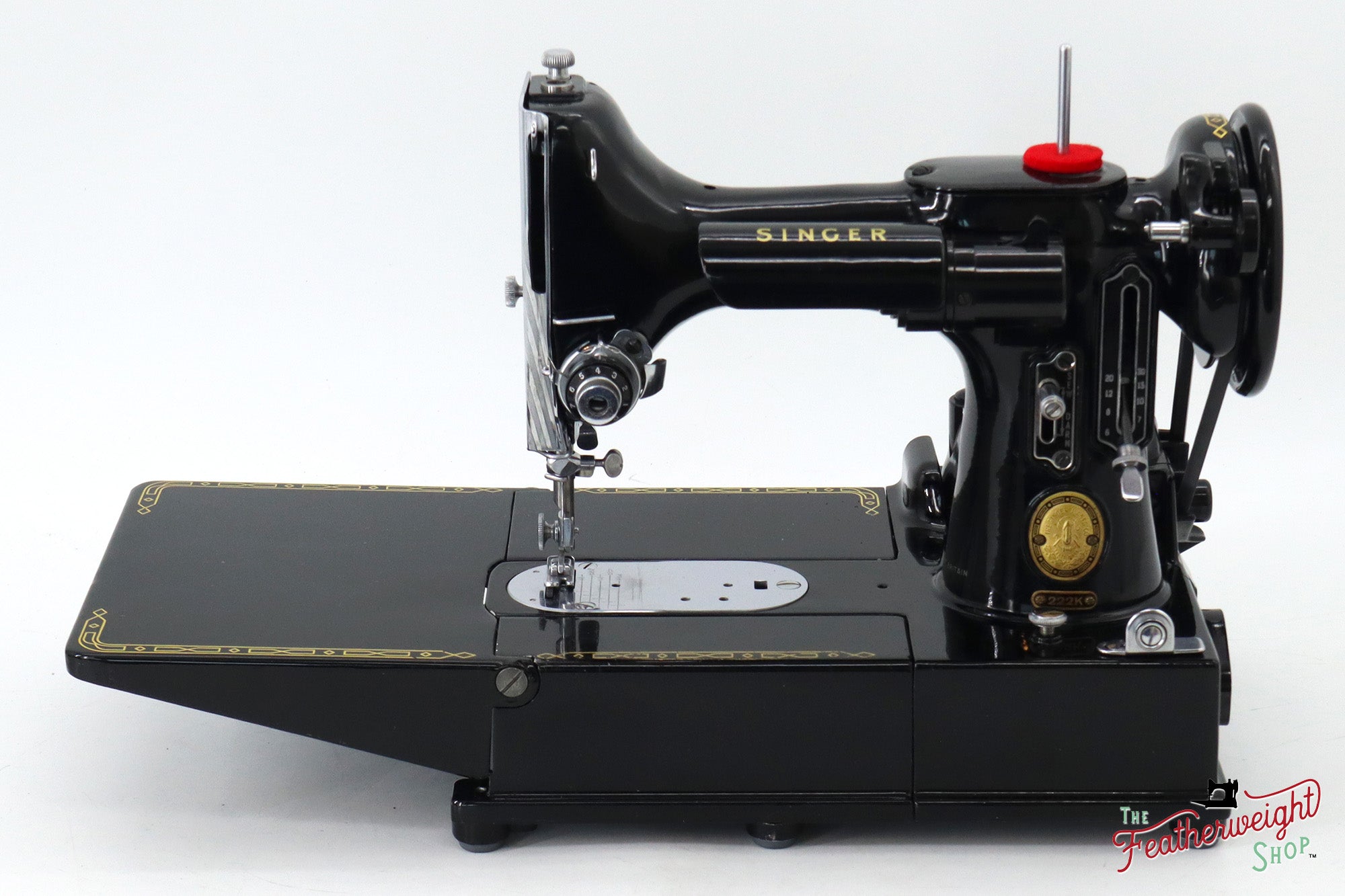 Singer Featherweight 222K Sewing Machine - EM6057**, 1957