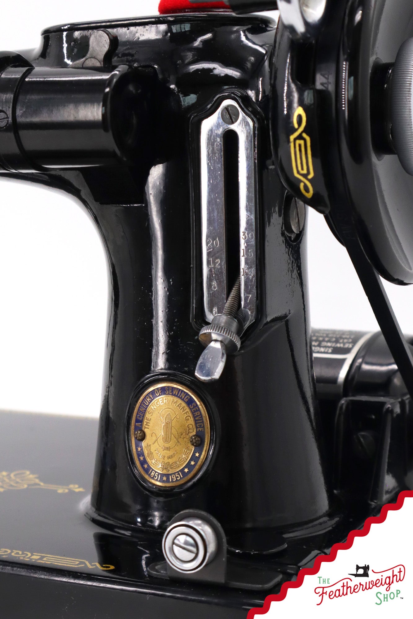 Featherweight 221K Sewing Machine, Centennial, EG638*** - 1951