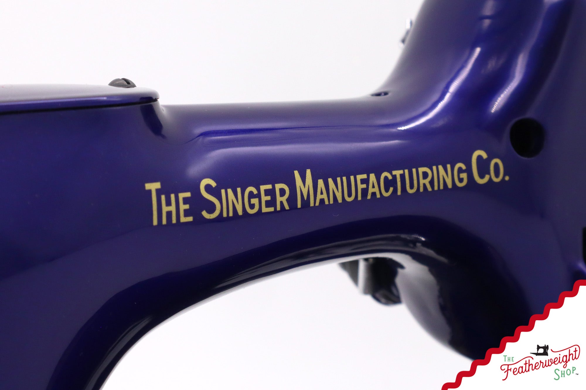 Singer Featherweight 221 AH213*** - Fully Restored in Cobalt Blue