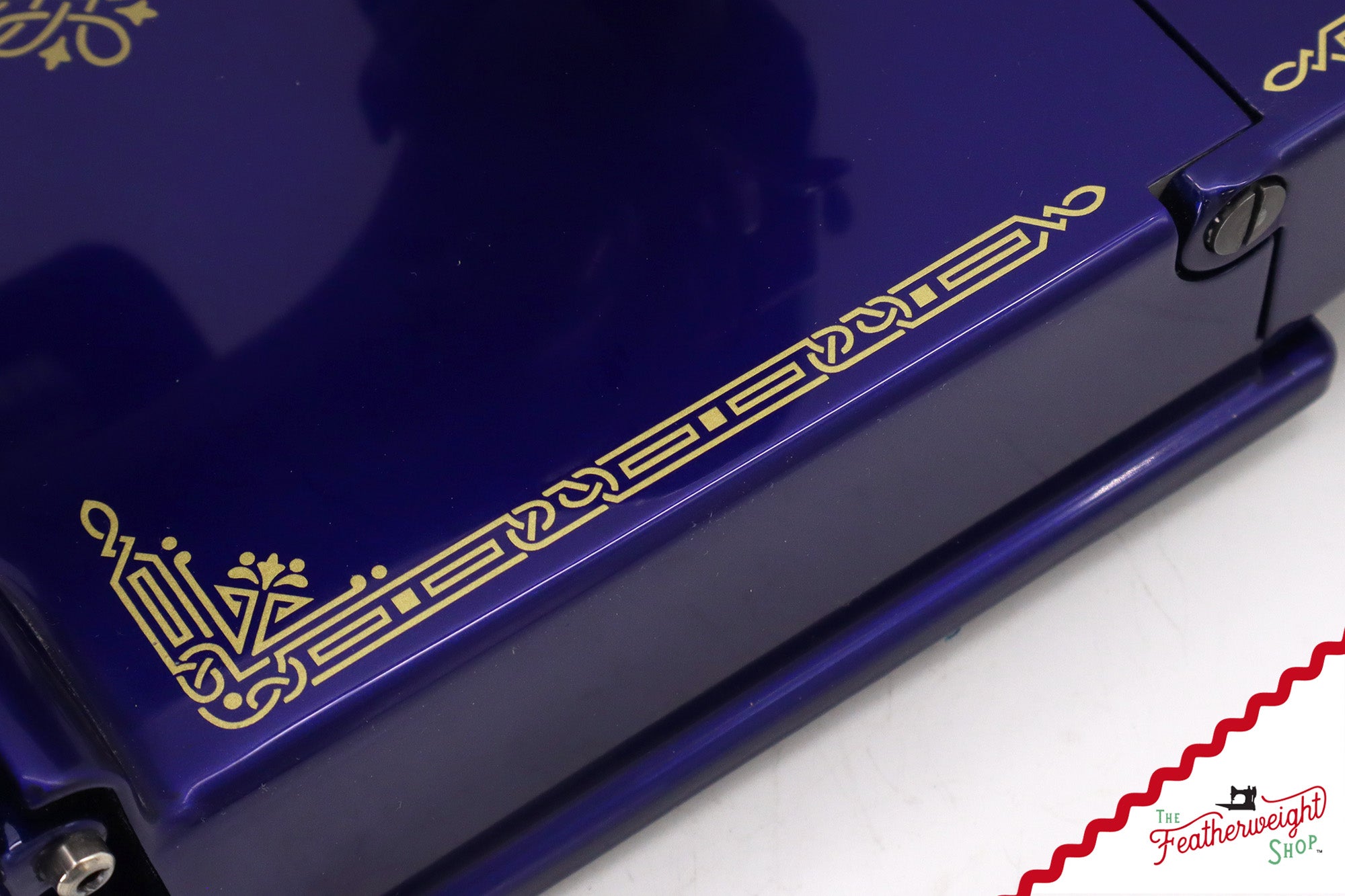 Singer Featherweight 221 AH213*** - Fully Restored in Cobalt Blue