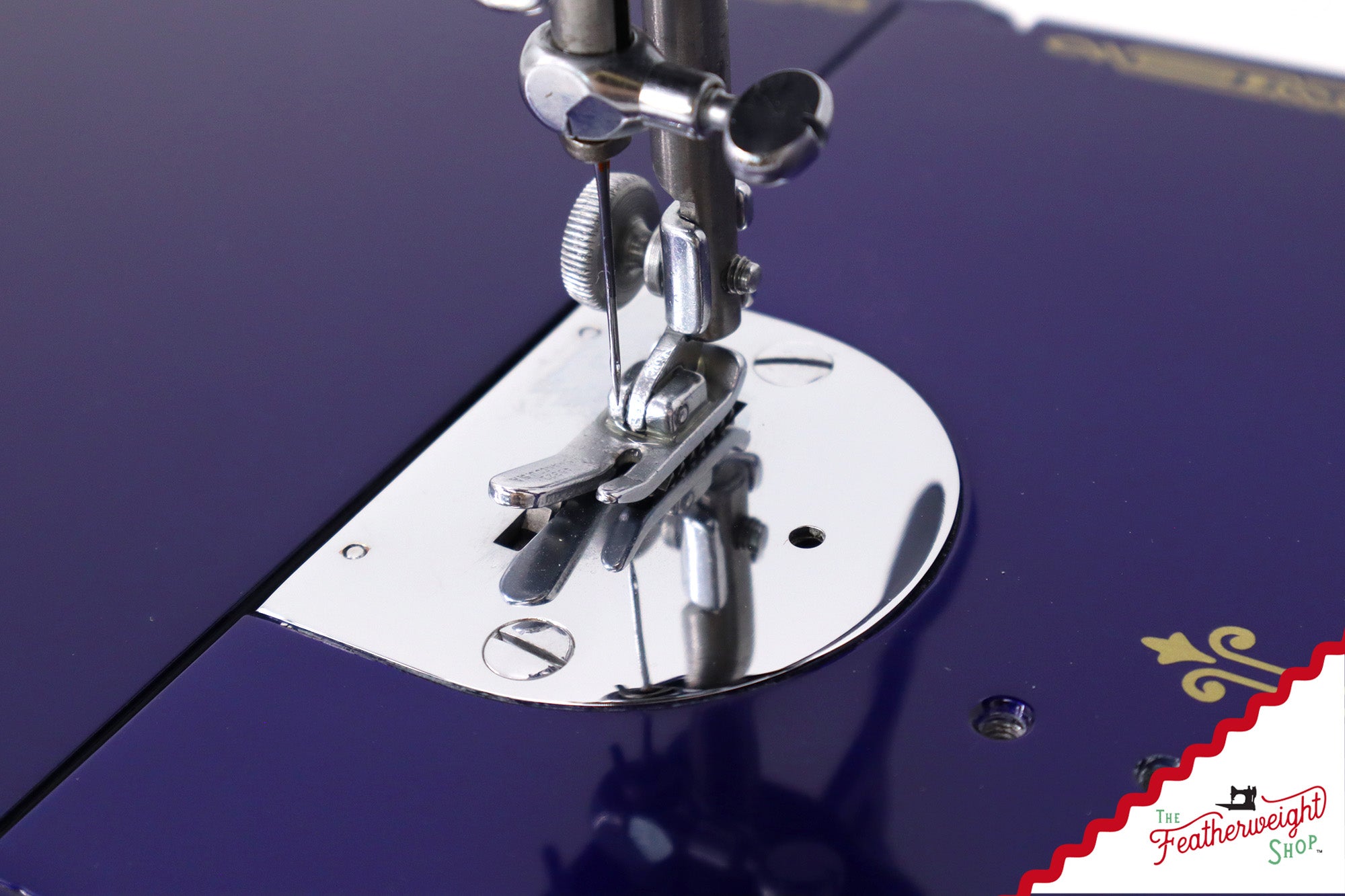 Singer Featherweight 221 AH213*** - Fully Restored in Cobalt Blue