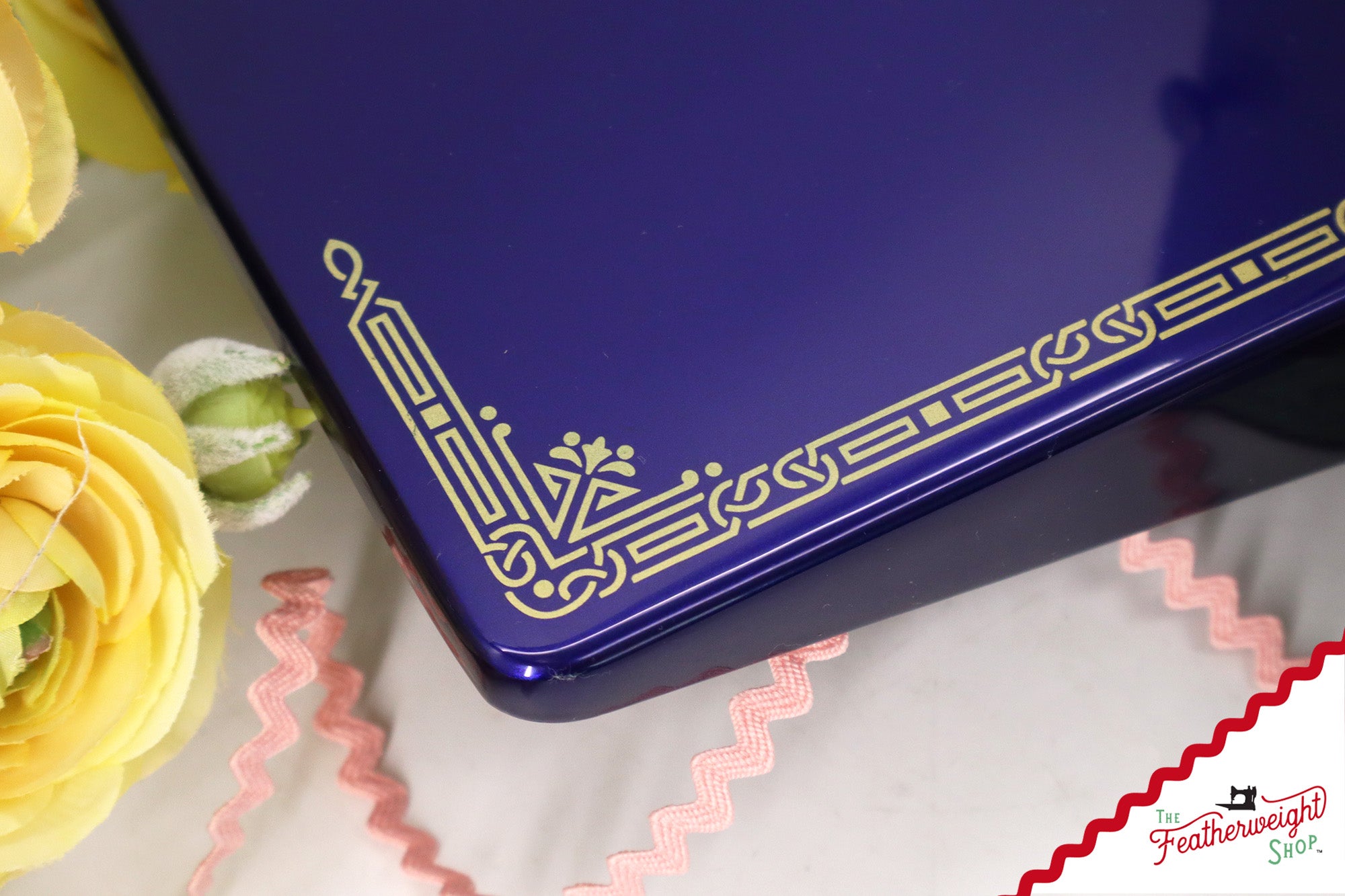 Singer Featherweight 221 AH213*** - Fully Restored in Cobalt Blue