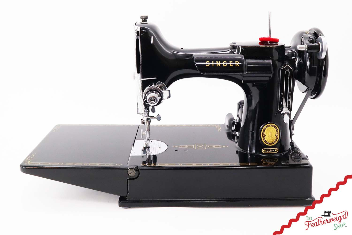 Singer Featherweight 221 Sewing Machine, AL697*** - 1954