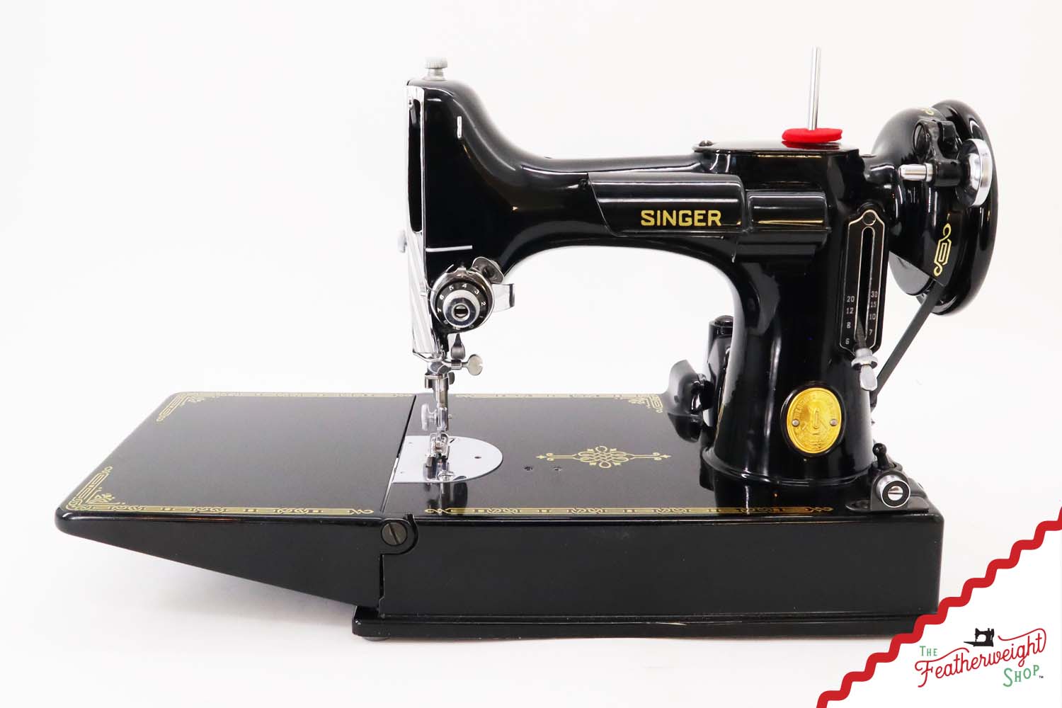 Singer Featherweight 221 Sewing Machine, AJ1393** - 1949