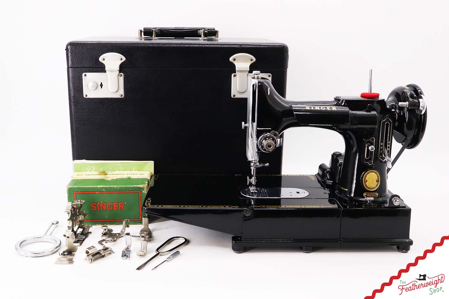 Singer Featherweight 222K Sewing Machine - EK32772*, 1955