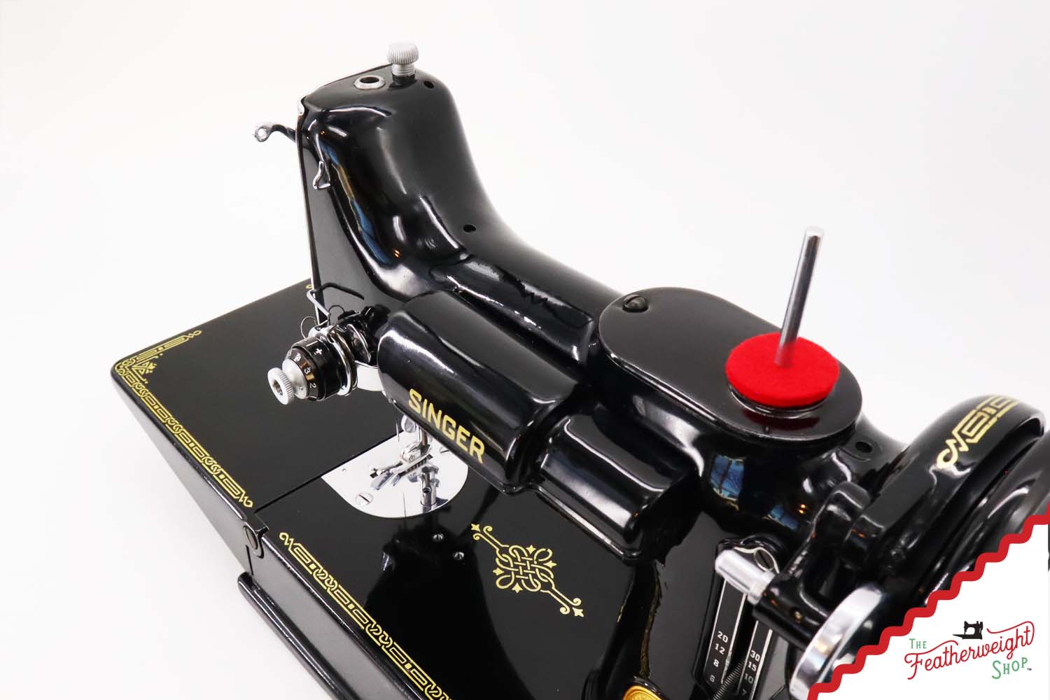 Singer Featherweight 221 Sewing Machine, AJ1393** - 1949