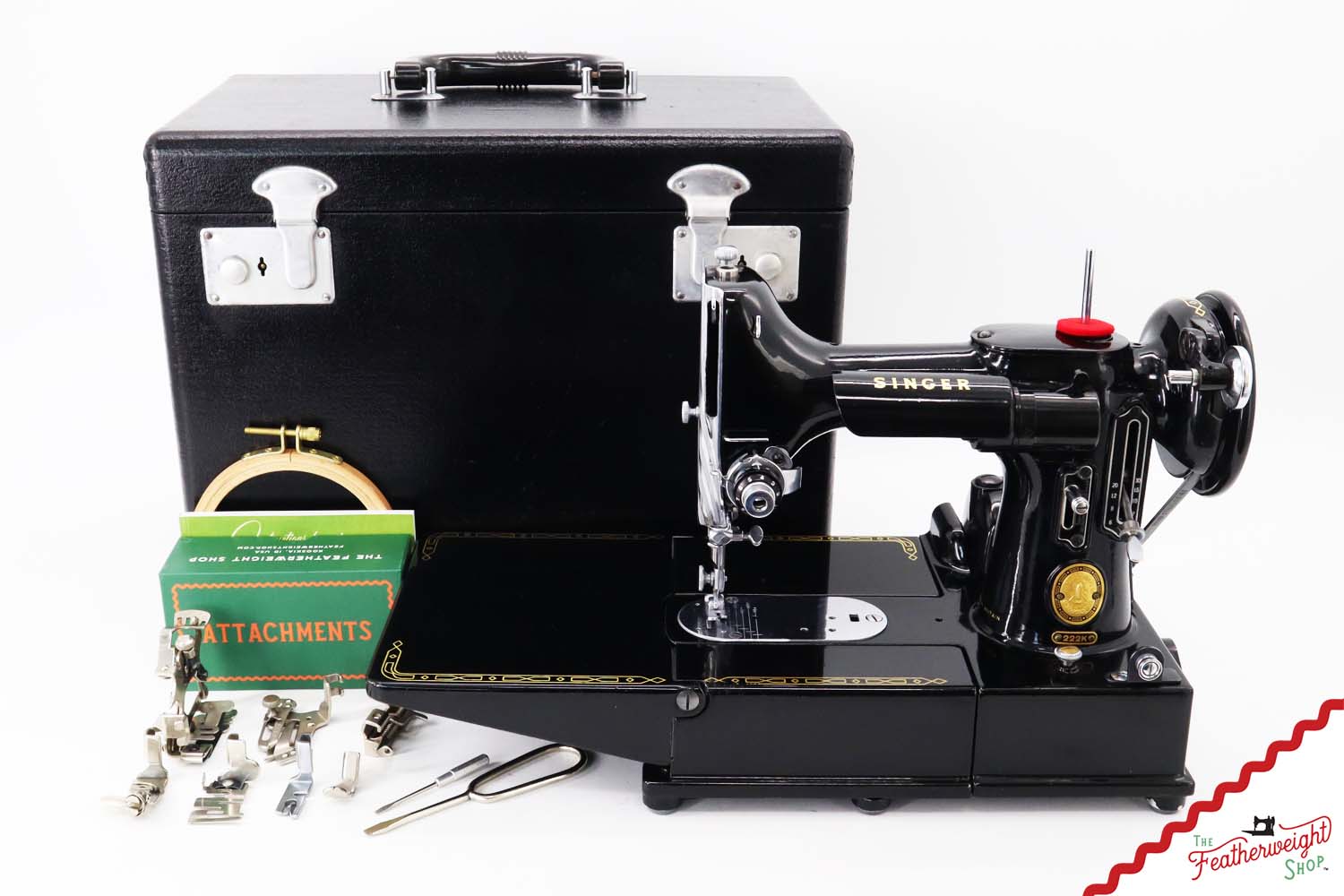 Singer Featherweight 222K Sewing Machine - EK3225**, 1955