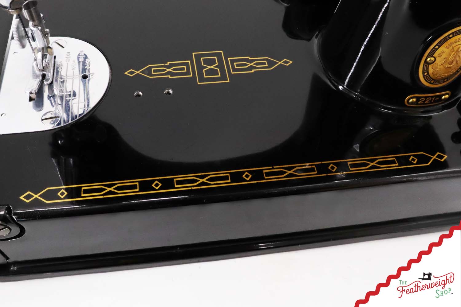 Singer Featherweight 221 Sewing Machine, AL9069** - 1955