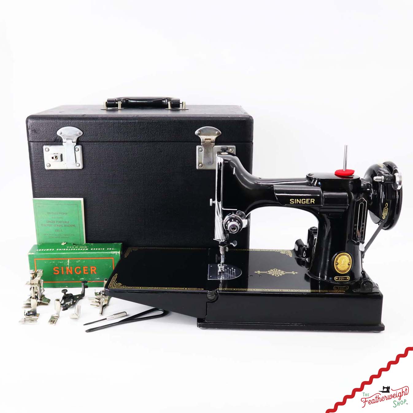 Singer Featherweight 221 Sewing Machine, AL4226** - 1953