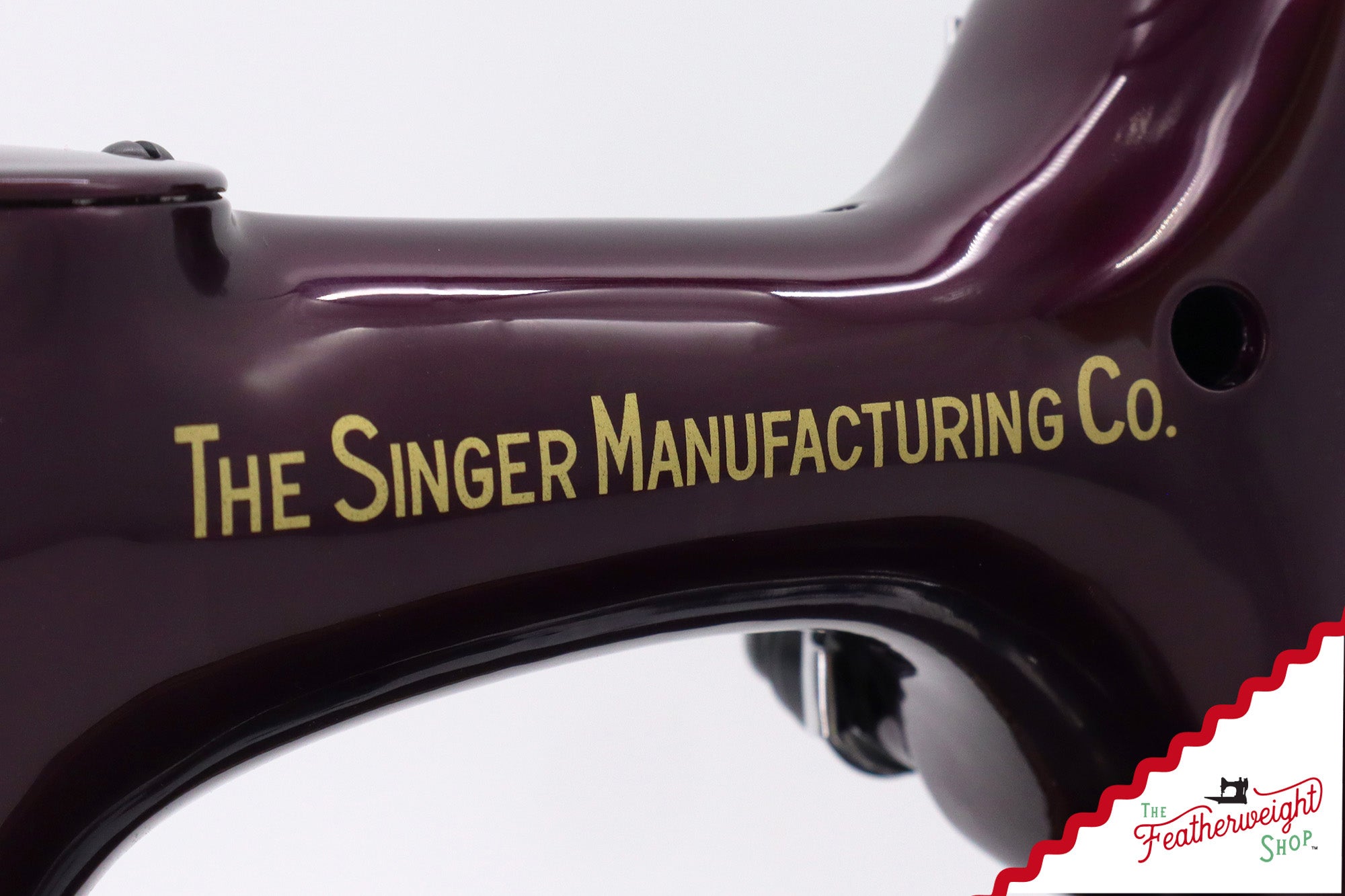 Singer Featherweight 222K - EL1842** - Fully Restored in Star Garnet