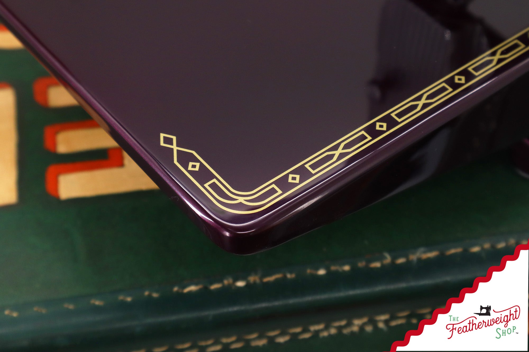 Singer Featherweight 222K - EL1842** - Fully Restored in Star Garnet