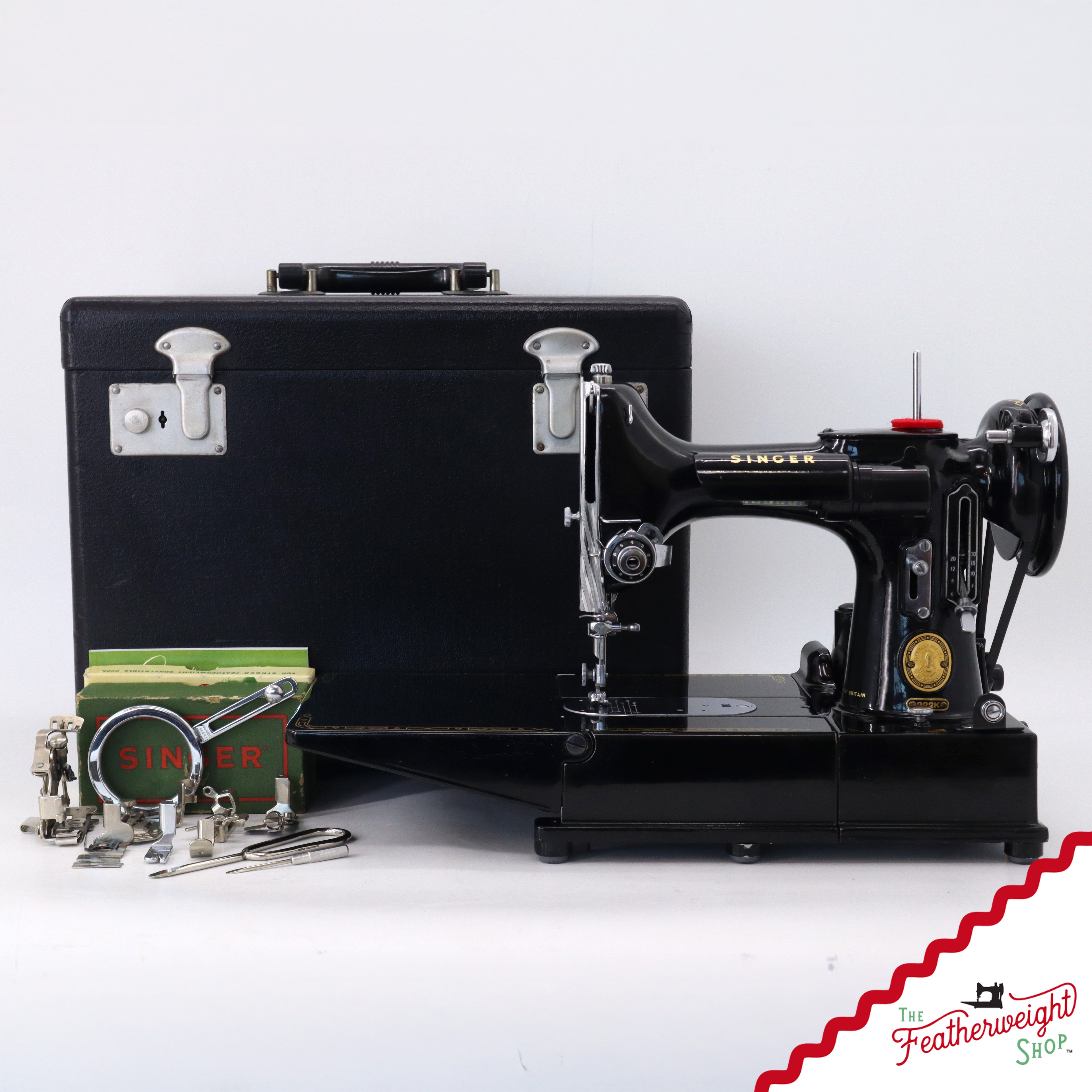 Singer Featherweight 222K Sewing Machine - EJ9100**, 1954
