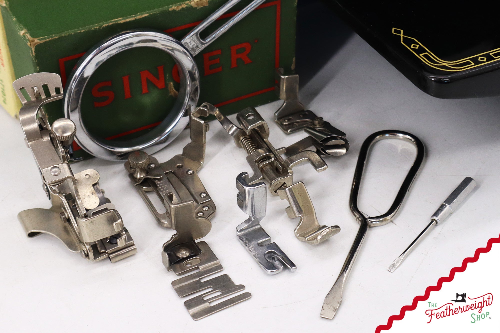 Singer Featherweight 222K Sewing Machine - EJ9100**, 1954