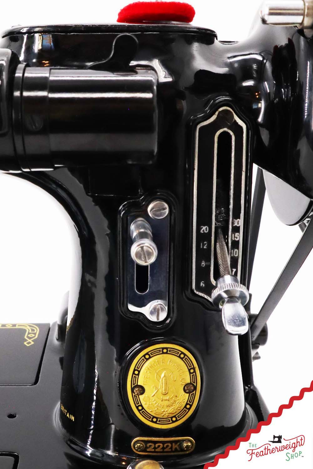 Singer Featherweight 222K Sewing Machine - EK3221**, 1955