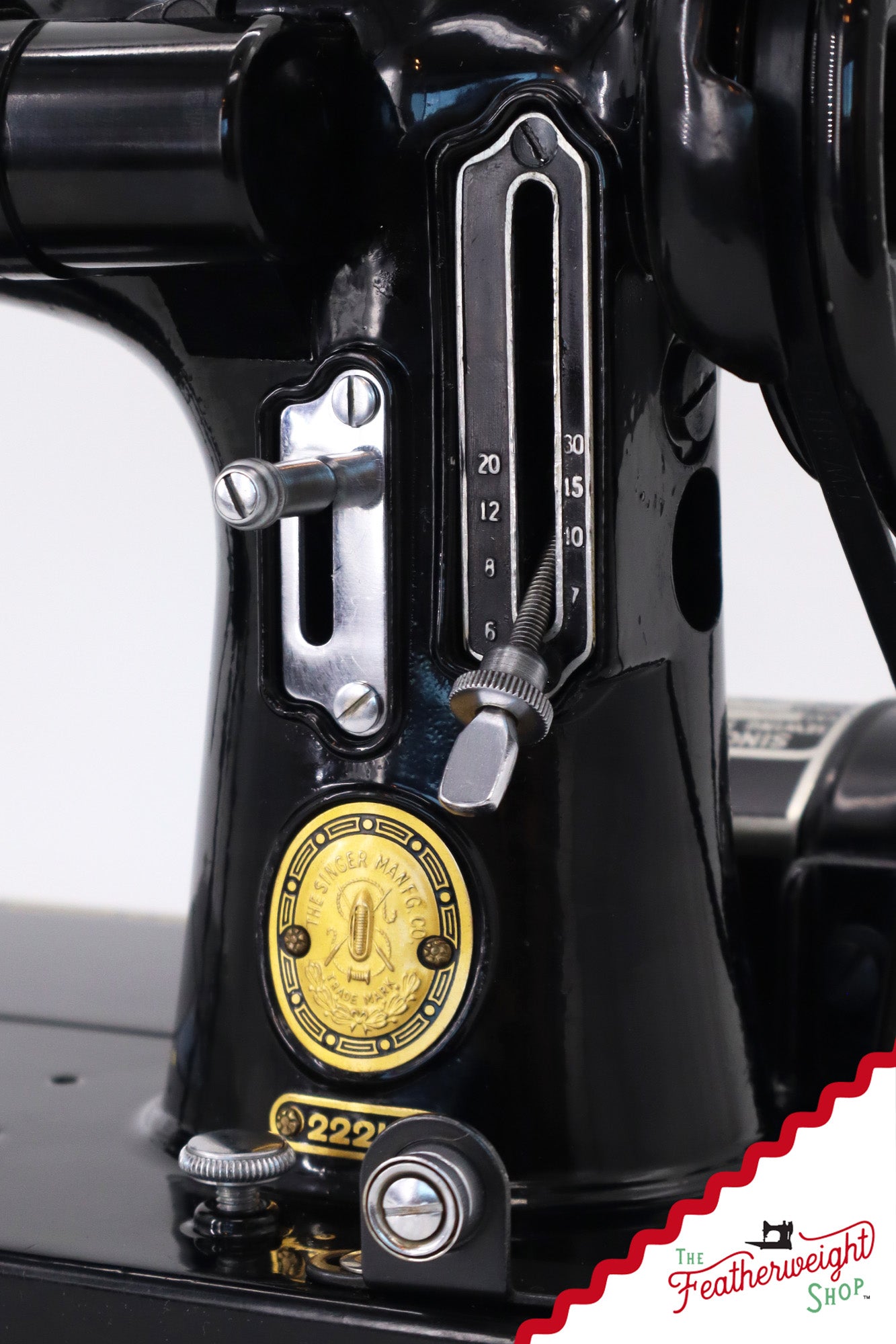 Singer Featherweight 222K Sewing Machine - EJ9100**, 1954