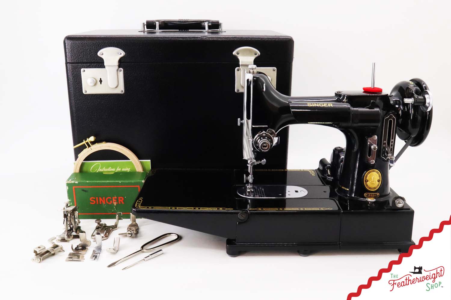Singer Featherweight 222K Sewing Machine - EJ26946*, 1953