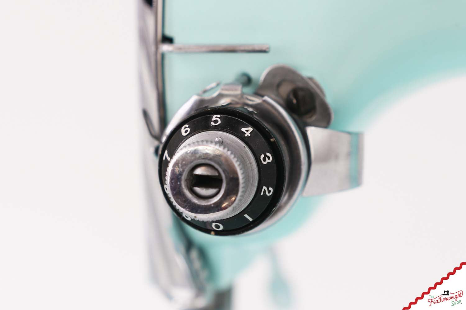 Singer Featherweight 221 AH640*** - Fully Restored in Snowflake Blue