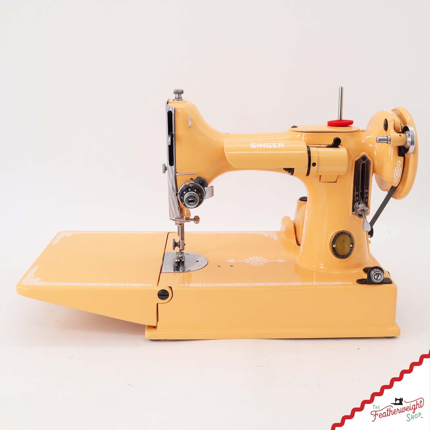 Singer Featherweight 221K, Centennial - EG353*** - Fully Restored in Dreamsicle