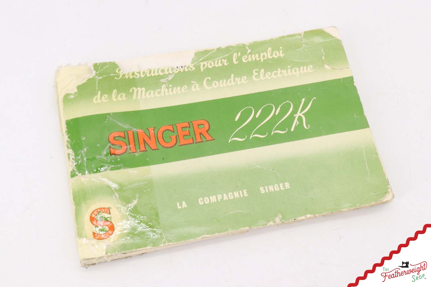 Singer Featherweight 222K Sewing Machine, Red 'S' - ER3179** - 1960