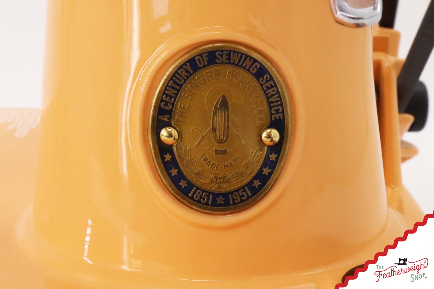 Singer Featherweight 221K, Centennial - EG353*** - Fully Restored in Dreamsicle