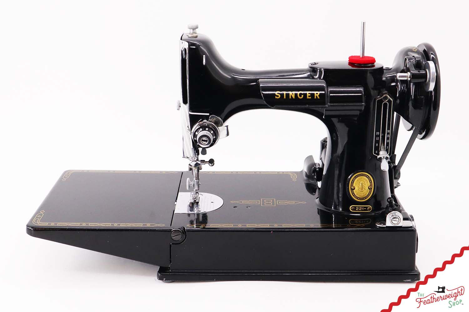 Singer Featherweight 221 Sewing Machine, AM369*** - 1956
