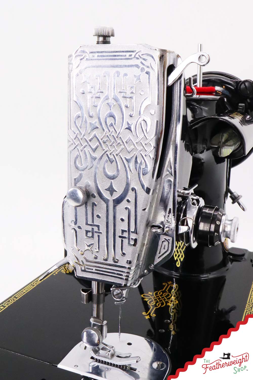 Singer Featherweight 221K Centennial, EG306***, RARE Great Britain Decal