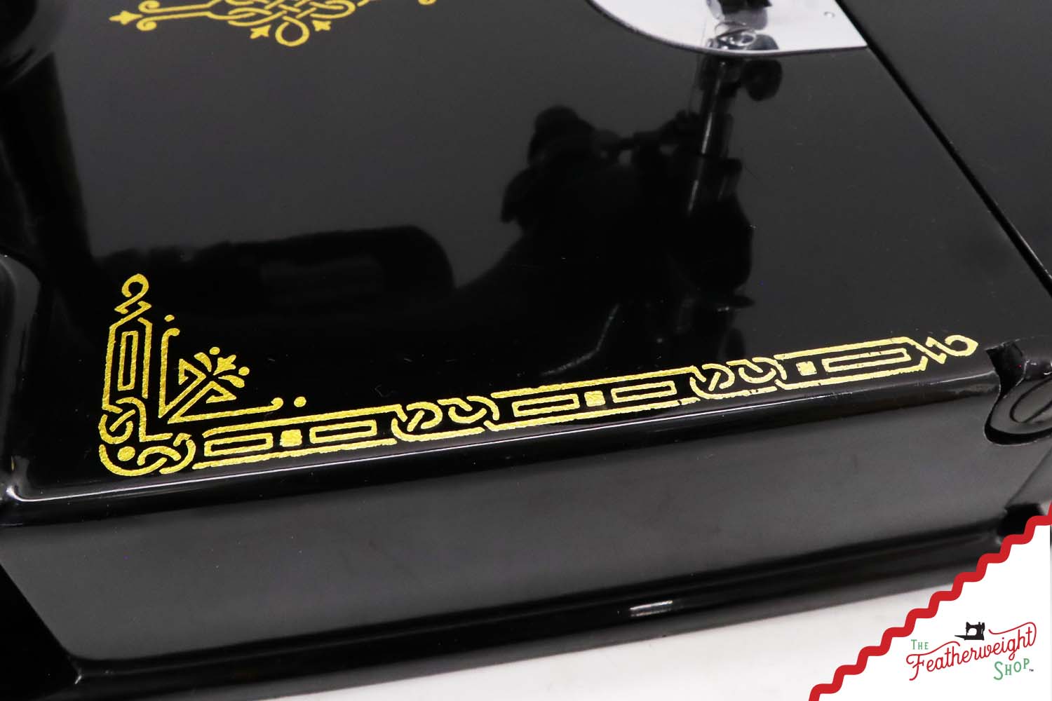 Singer Featherweight 221K Centennial, EG306***, RARE Great Britain Decal