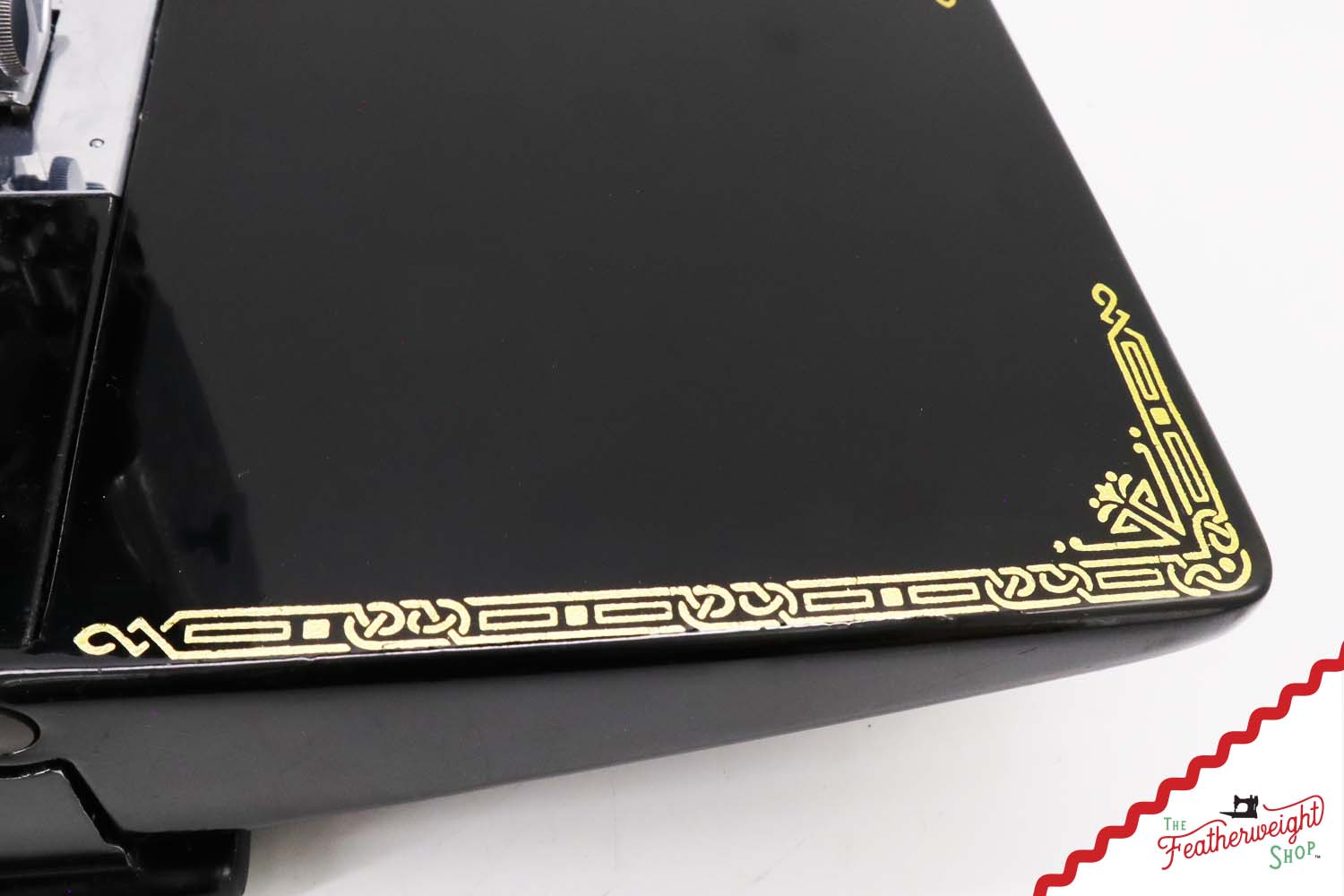 Singer Featherweight 221K Centennial, EG306***, RARE Great Britain Decal