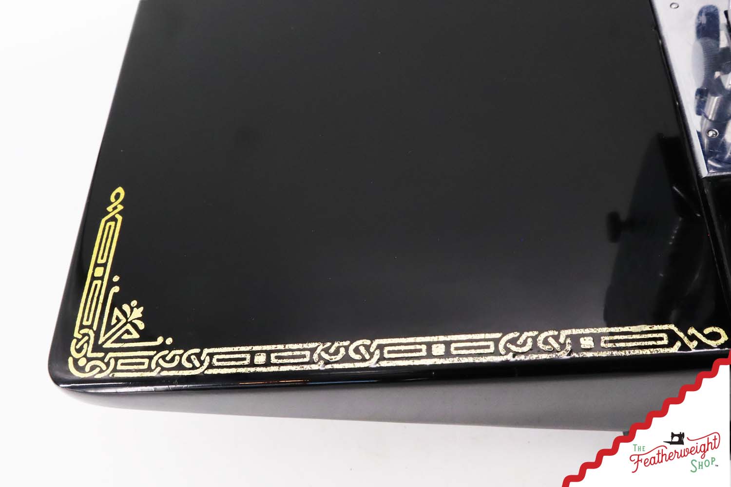 Singer Featherweight 221K Centennial, EG306***, RARE Great Britain Decal