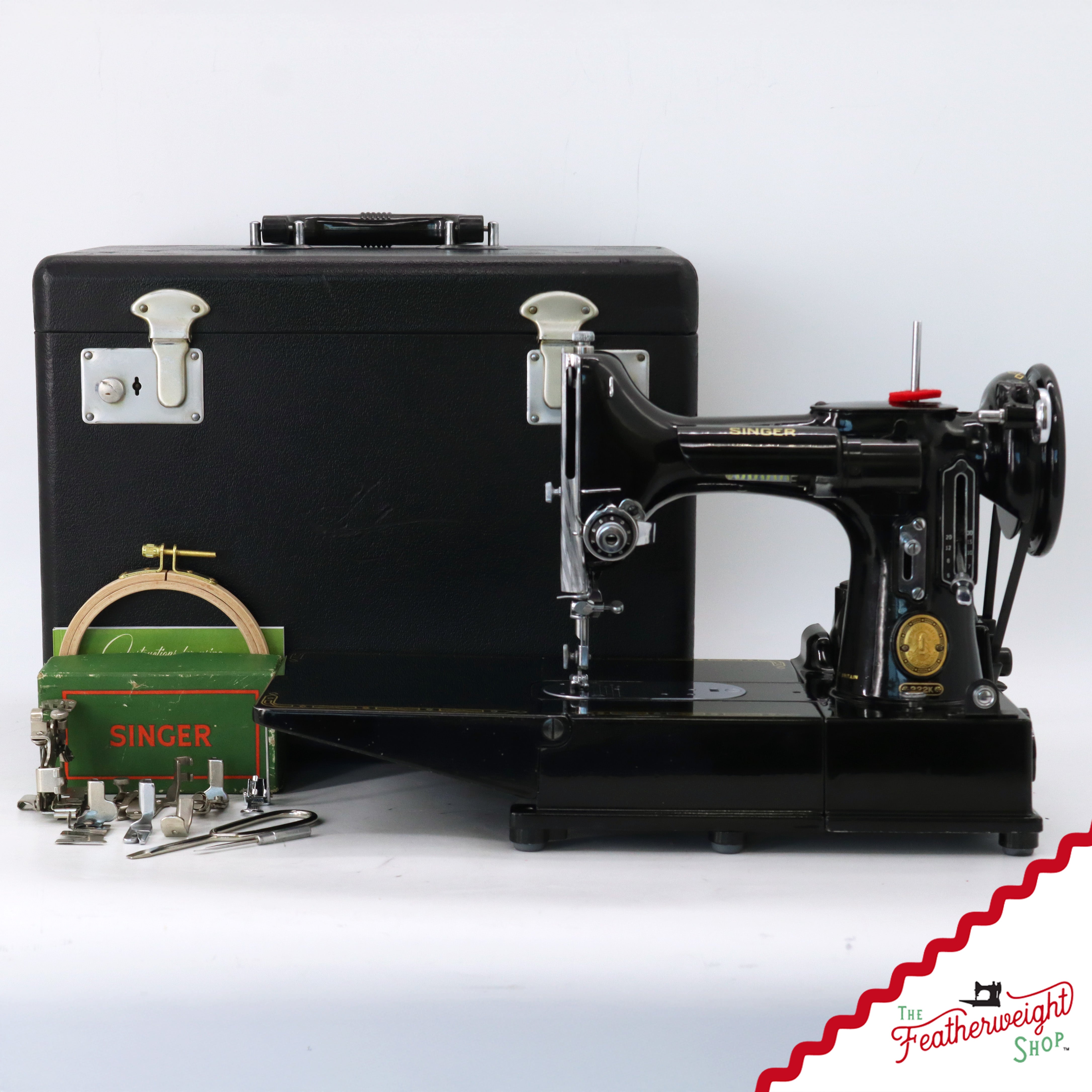 Singer Featherweight 222K Sewing Machine - EJ26871*, 1953