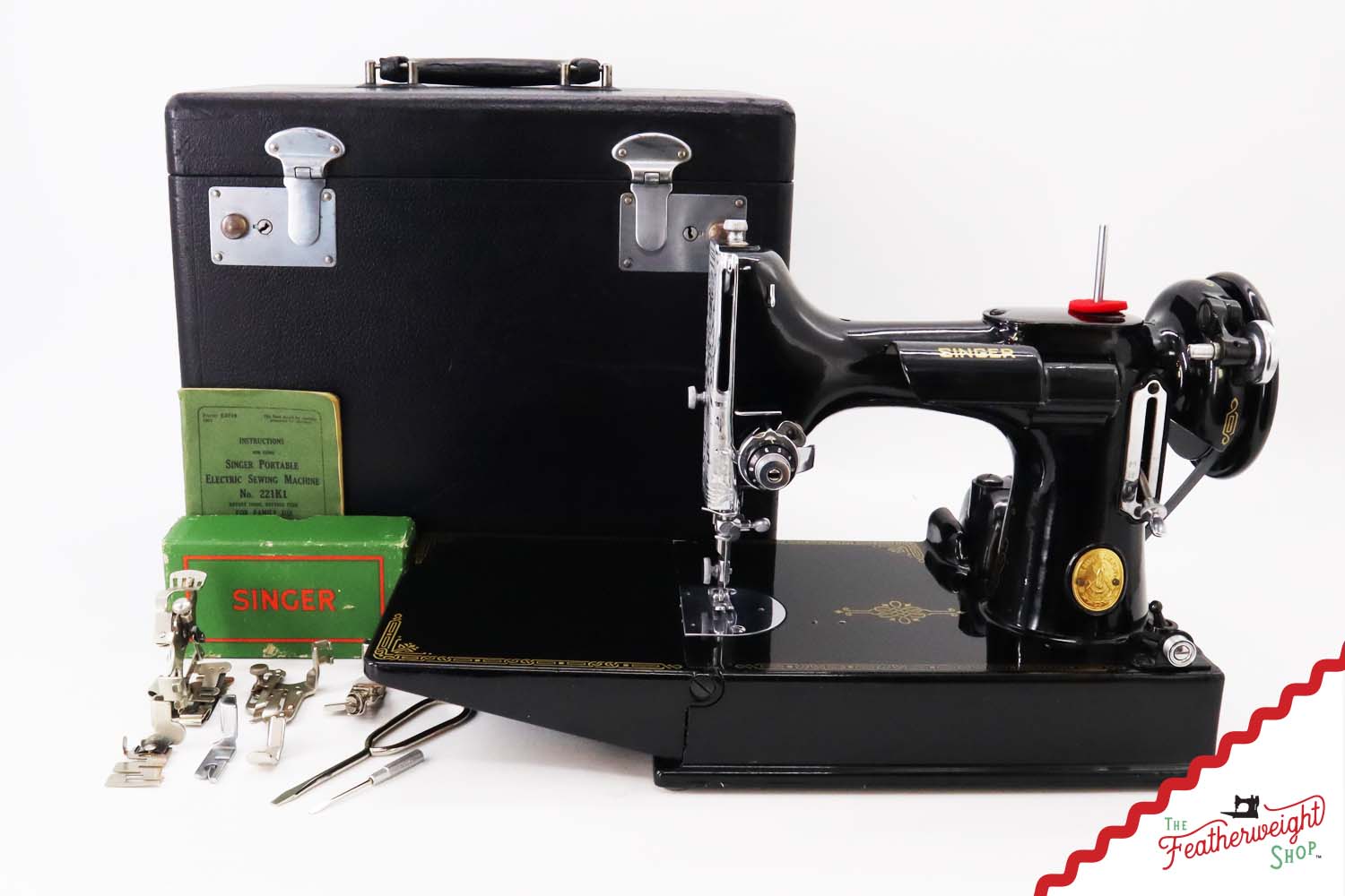 Featherweight 221K Sewing Machine, EE5747** - 1948