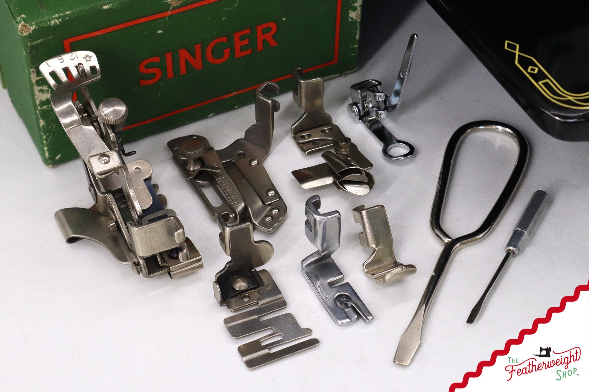 Singer Featherweight 222K Sewing Machine - EJ26871*, 1953